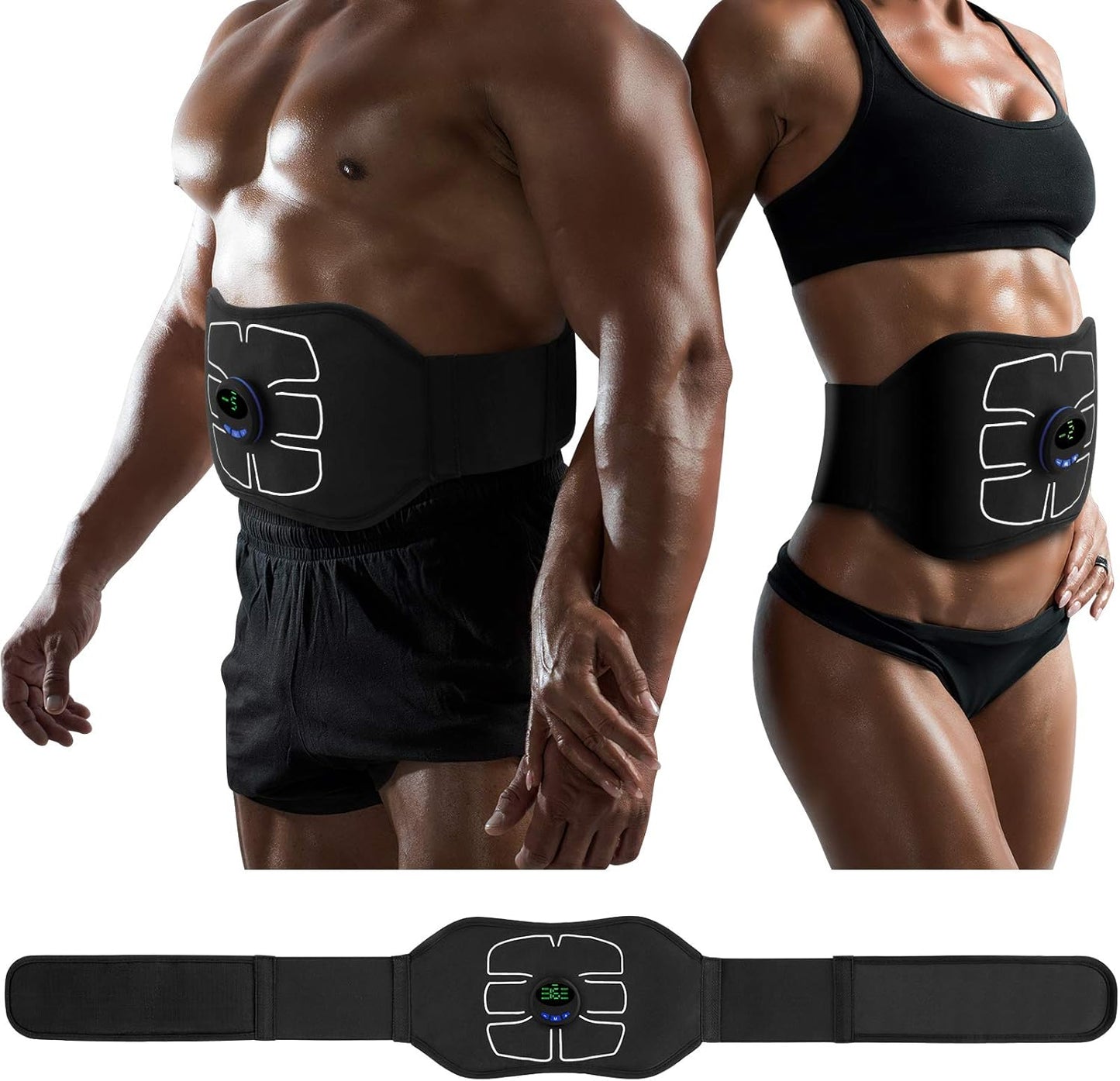 MarCoolTrip MZ Abdominal Toning Belt for Effective Home Workouts