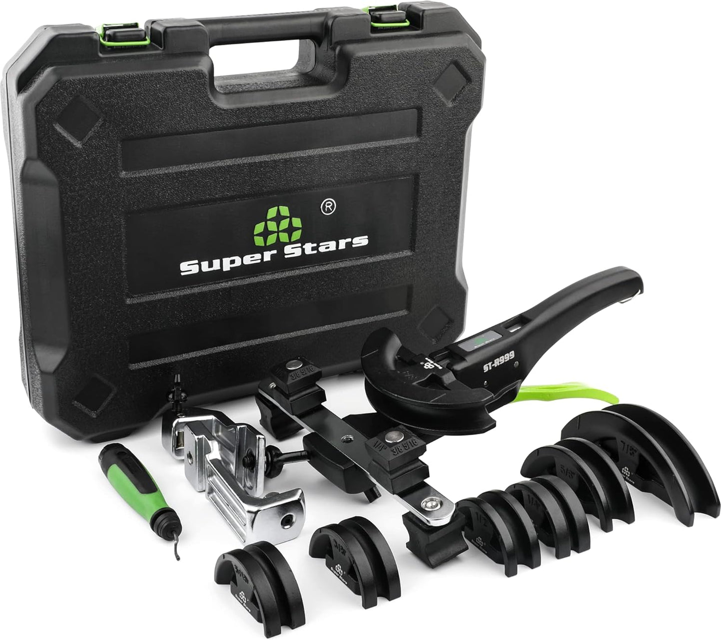 Ratchet Tubing Bender Kit 1/4-7/8in: HVAC 90 Bends