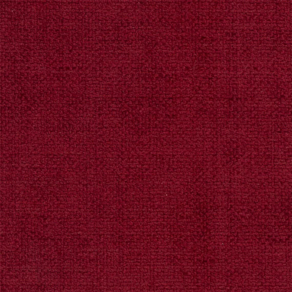 Luxury Chenille Upholstery Fabric by The Yard - Red Aquaclean