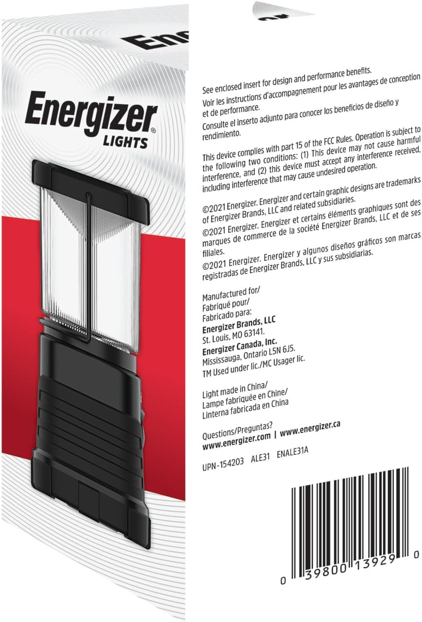 Energizer LED Camping Lantern: Ultra-Bright Illumination