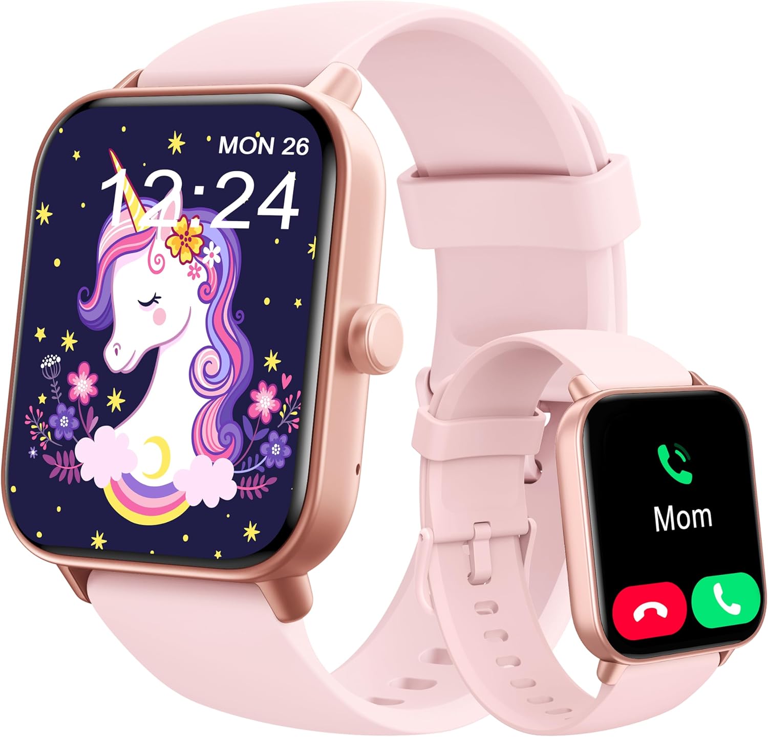 KALINCO Kids Swim Smartwatch: 100 Sports Modes