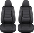 Leather Car Seat Covers Waterproof Front Seat Covers - Breathable