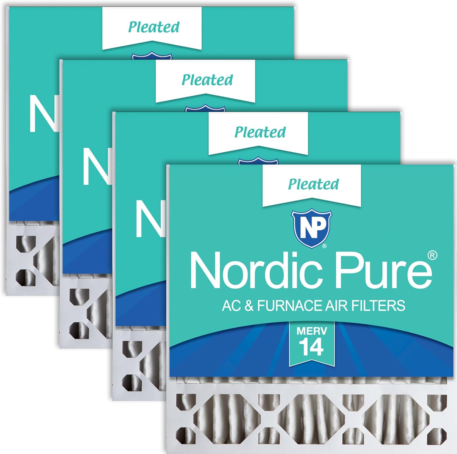 Nordic Pure 20x20x5 MERV 14 Air Filters for Healthier Air