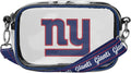 FOCO NFL Team Logo Stripe Clear Crossbody Bag - Stadium Ready