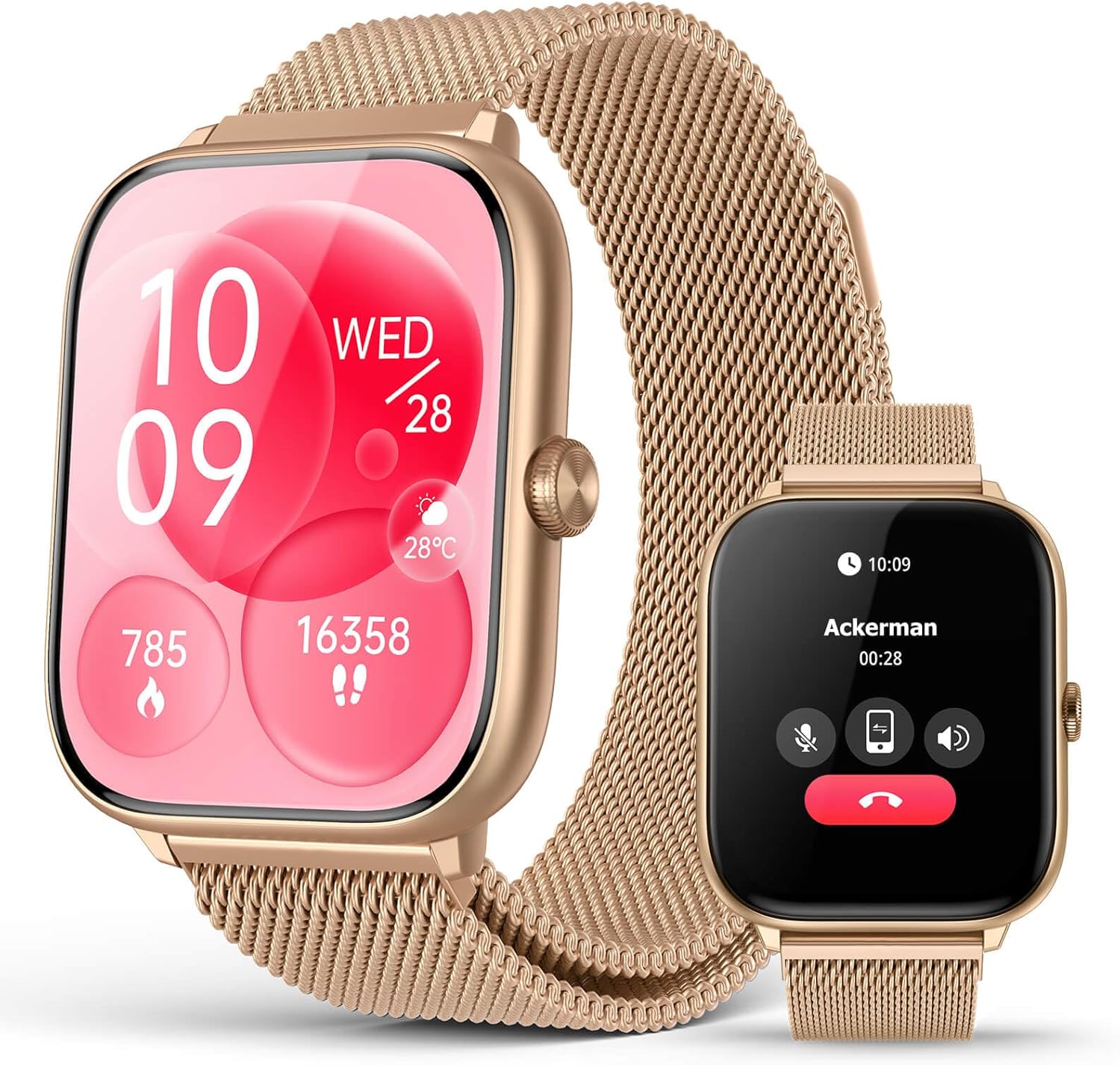 EarlySincere 2025 Women's Smartwatch: Stylish Fitness & Health Companion