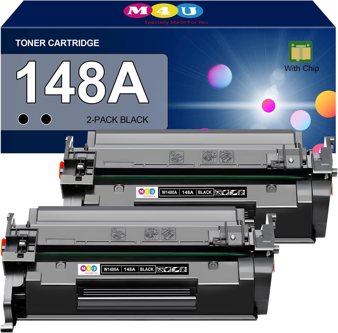 148A Black Toner Cartridges for Pro 4001 Series Printers