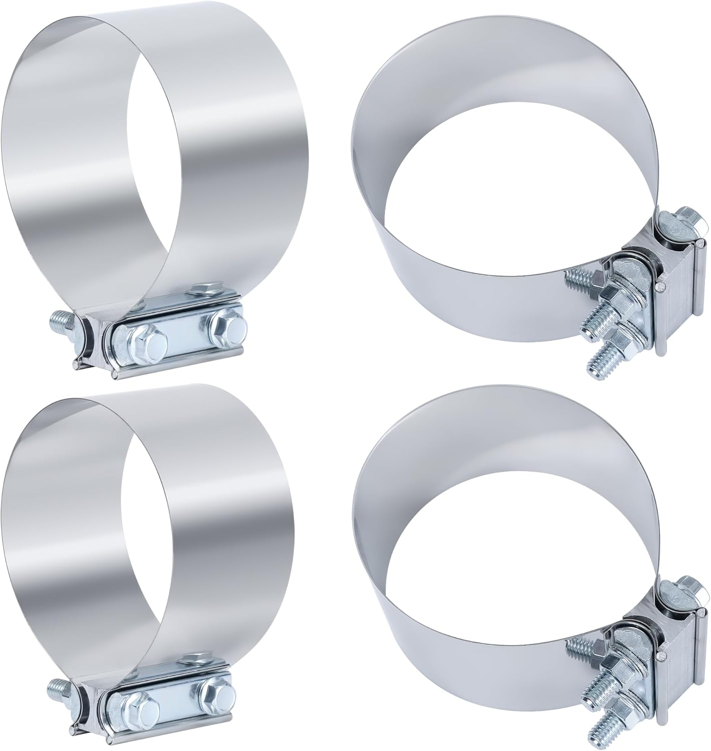 5 Inch Exhaust Clamp for Butt Joint Muffler Pipe Coupling