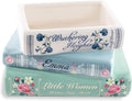 Book-Shaped Ceramic Planter for Book Lovers - Decorative Small Planter