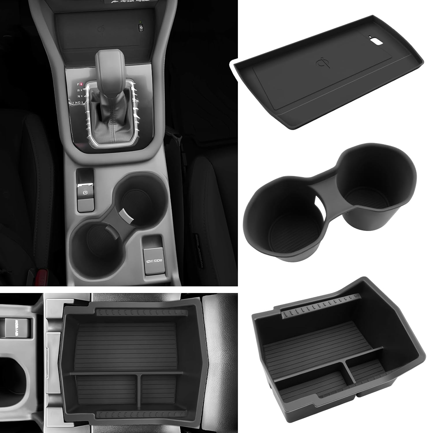 2025 Subaru Forester Center Console Organizer with Charging Mat