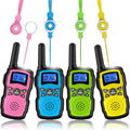 Walkie Talkies for Kids 4 Pack - Long Range, Durable Play Radios