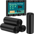 80 Portable Toilet Bags Camp Toilet Liners - Leak-Proof 12Gal Roll