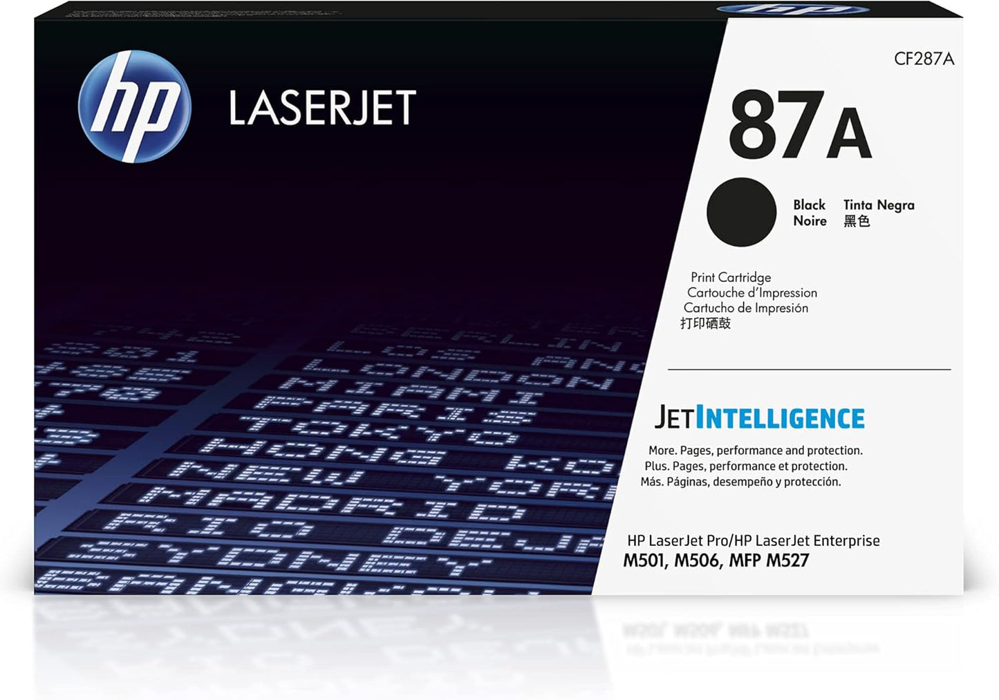 HP 87A Black Toner Cartridge for Reliable Printing Performance