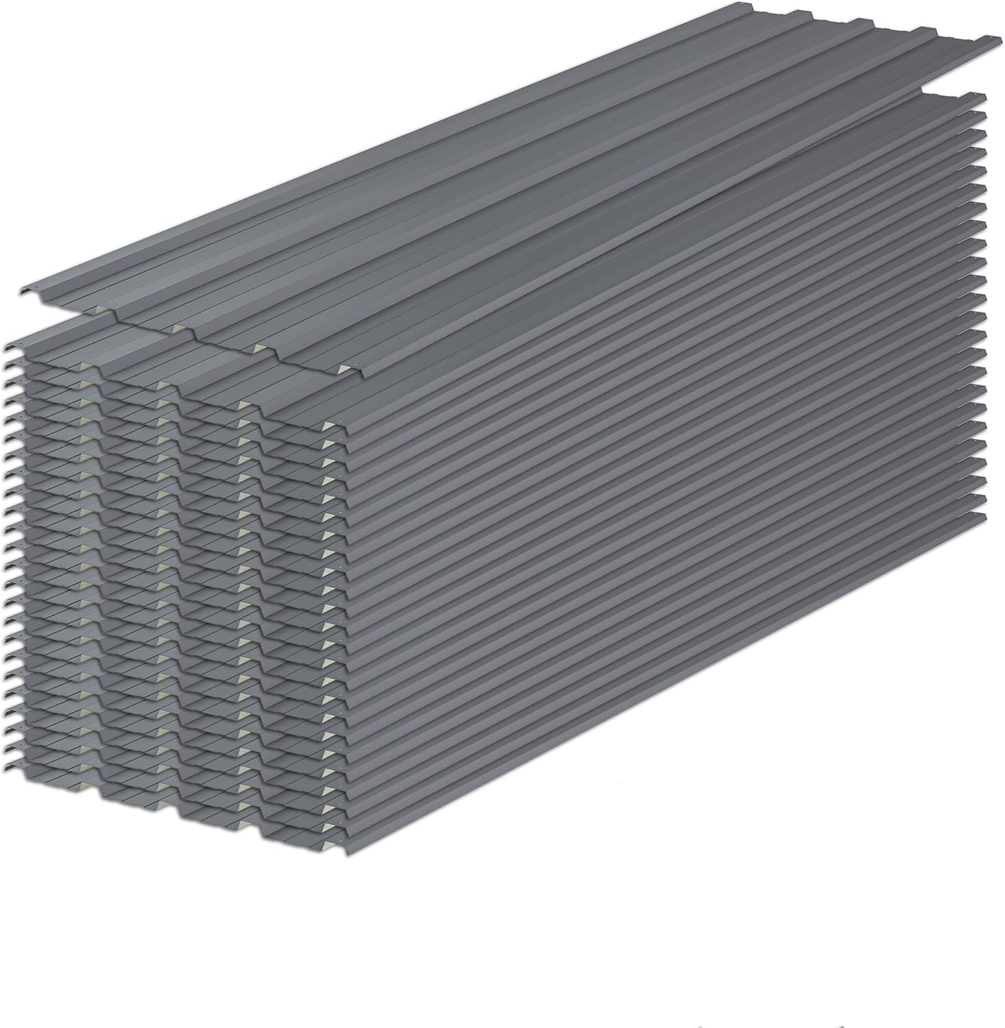 Roof Panels 50 pcs Galvanized Steel for Durable Outdoor Cover