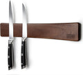 Magnetic Knife Strips 16 in Acacia Wood Knife Holder - Strong Wall