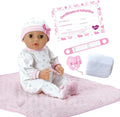 Adora 16 in Girl Baby Doll with Purple 9-Piece Adoption Set
