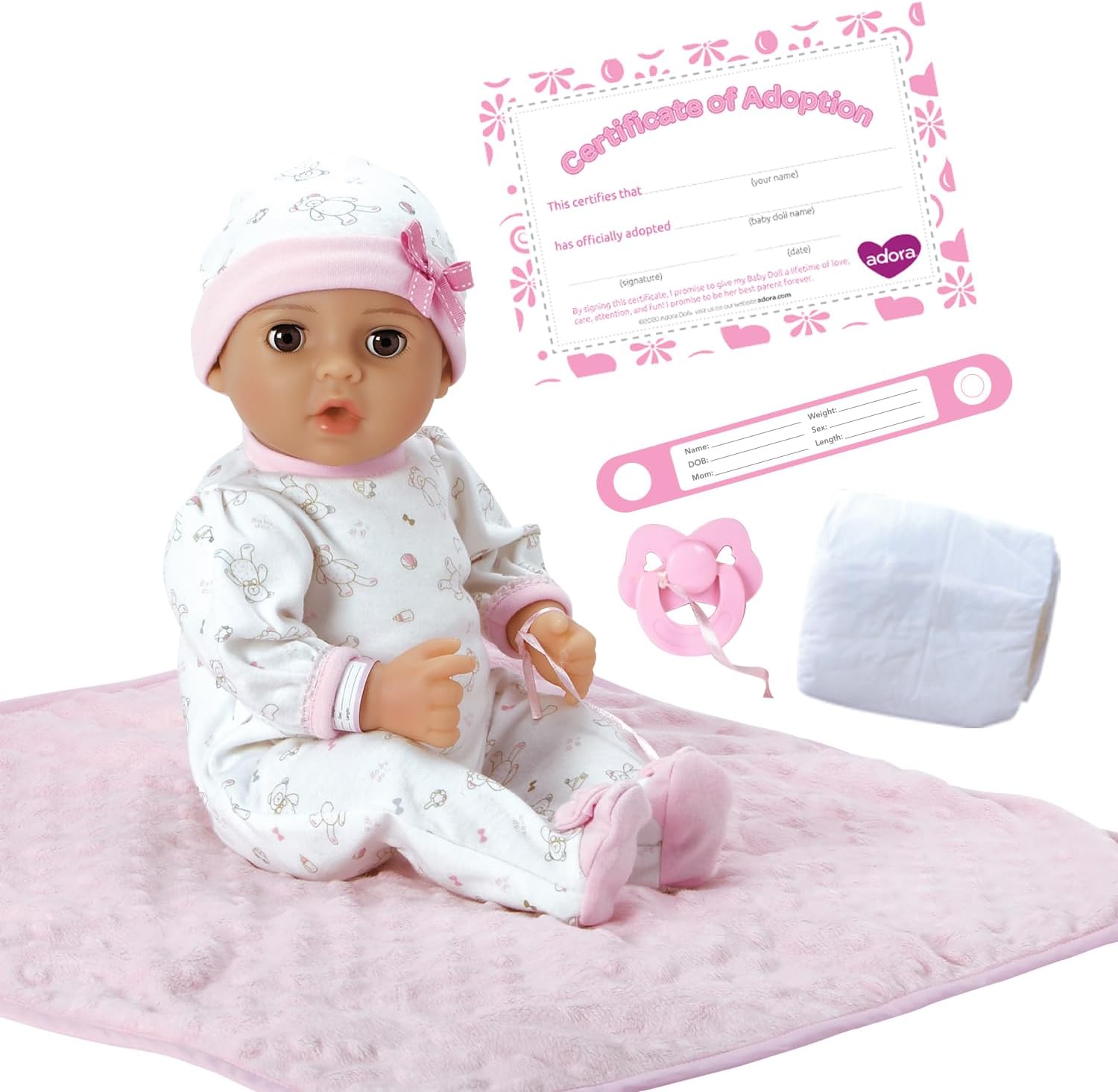 Adora 16 Inch Girl Baby Doll with Accessories for Toddlers