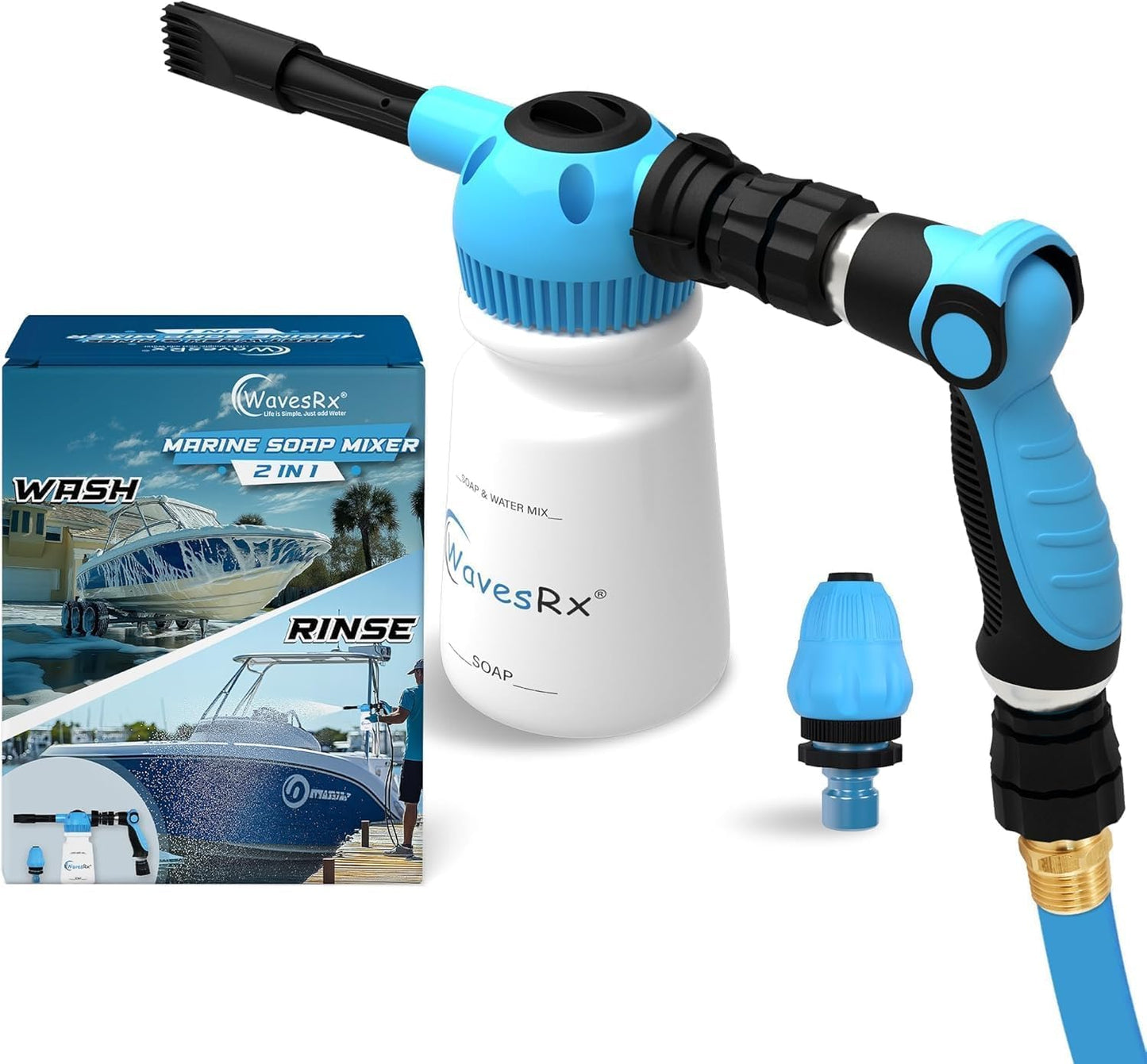 PWC & Boat Foam Cannon Sprayer for Effortless Marine Cleaning