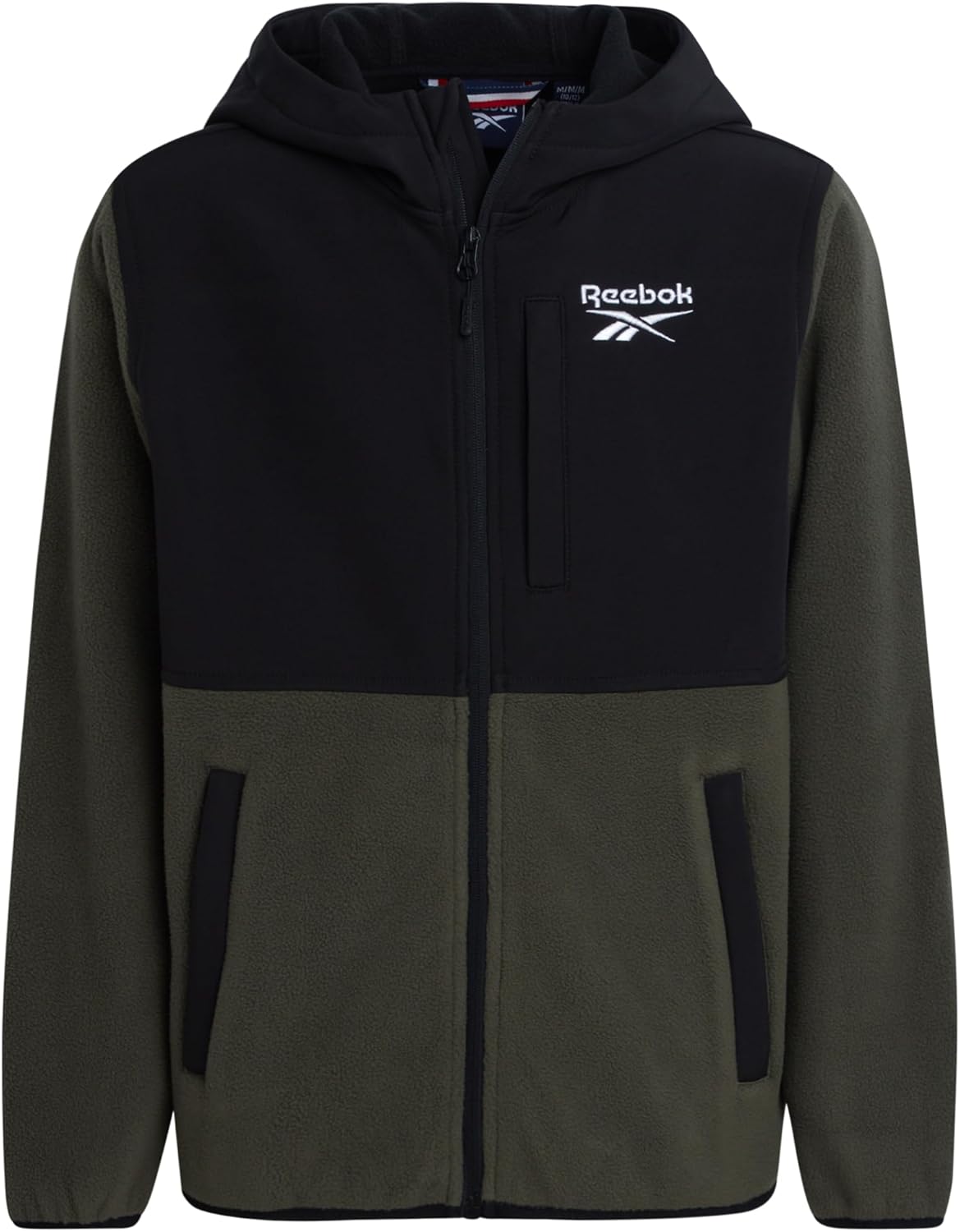 Reebok Boys Fleece Jacket - Cozy Hooded Winter Coat for Kids