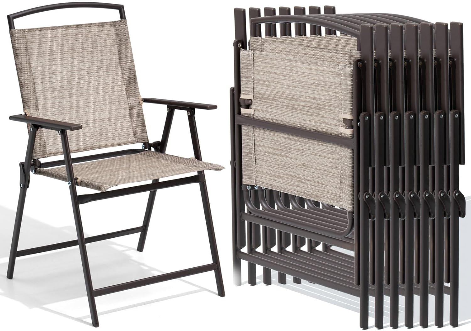 Crestlive Products Patio Folding Chairs Set of 8 Review