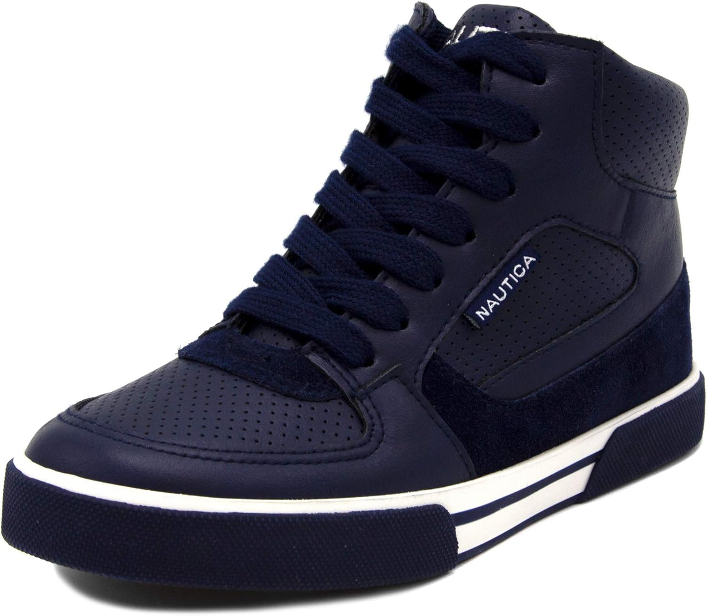 Nautica Kids Sneaker: Stylish Lace-Up High Top for Active Play