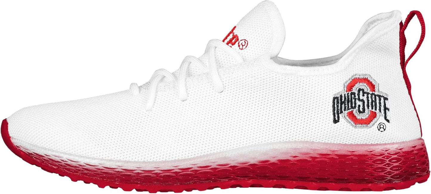 FOCO Men's NCAA College Team Logo Athletic Shoes for Fans
