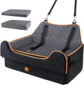 Dog Car Seat Large Medium - Comfortable Memory Foam Booster