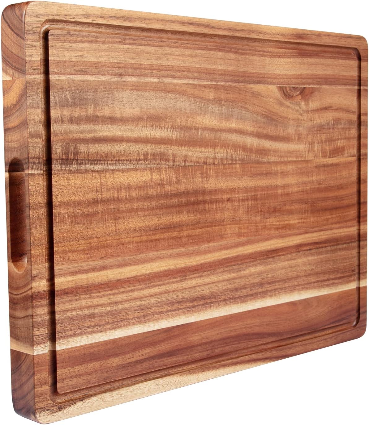 Large Acacia Wood Cutting Boards for Kitchen - 20 x 15 Inch