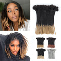 10 inch 50 Strands Loc Extensions Human Hair - Soft, Dyeable Dreads