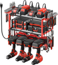 JUNNUJ Tool Organizer with Charging Station for Garage Storage