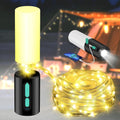 33Ft Rechargeable Camping Lantern with Flashlights