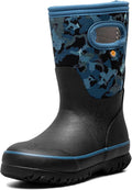 BOGS Grasp Kids Waterproof Rain Boots Insulated for Winter Boys