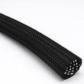 1 in Hook Self Closing Sleeve Braid Wrap Around Sleeving - 1000 ft