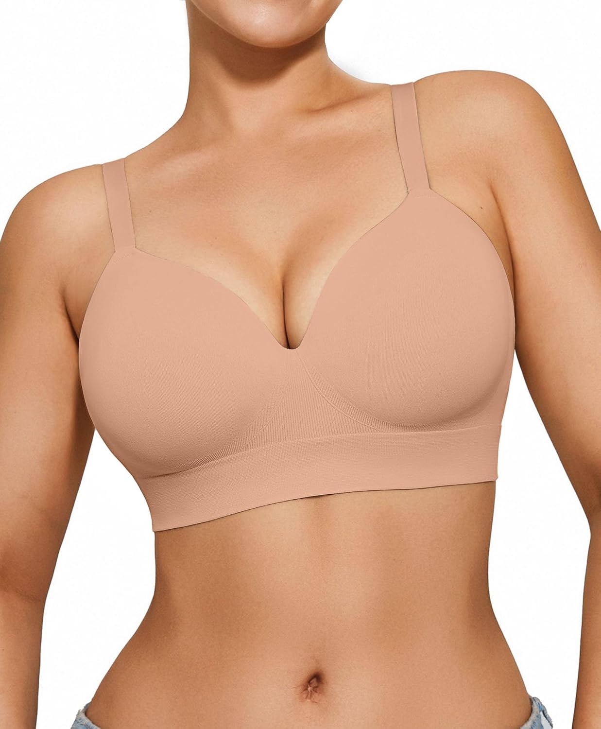 Popilush Wireless Seamless Bras for Women - Comfort & Style
