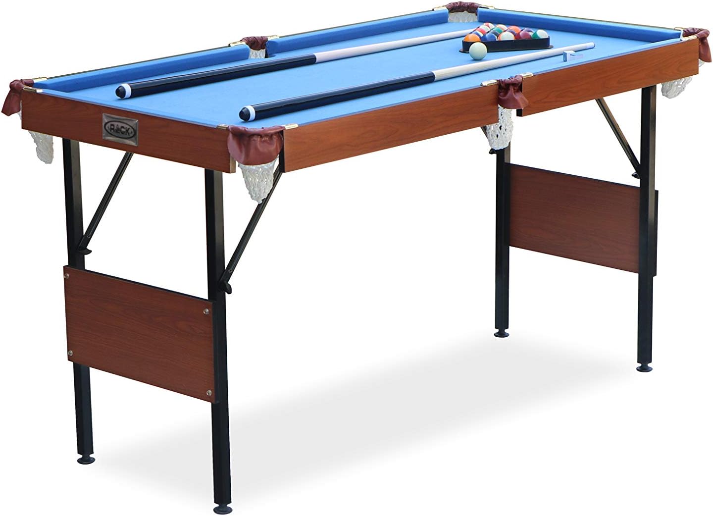 RACK Crux 55-inch Folding Billiard Table for Home Fun