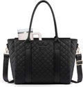 Teacher Tote Bag for Women 25L Quilted Work & Laptop Tote - Large