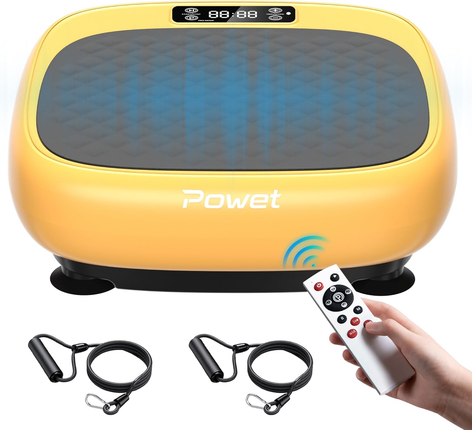 POWET Vibration Plate: 99 Levels for Weight Loss