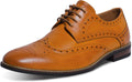 Mofri Men's Cap Toe Oxford Dress Shoes - Comfortable All-Day Wear