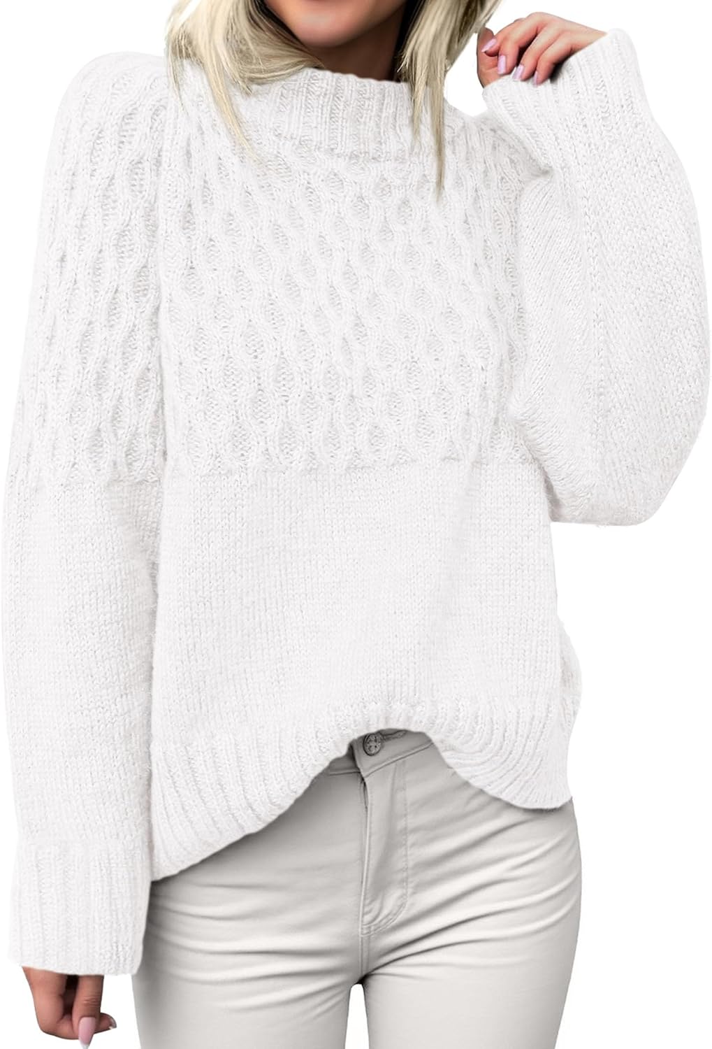 Oversized Cable Knit Sweaters for Women - Cute Fall Fashion
