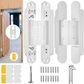 7 in Hidden Door Hinge Concealed Invisible Hinge - Silent 180 Swing