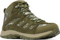 Columbia Men's Crestwood Mid Waterproof Wide Hiking Boot - Trail Grip