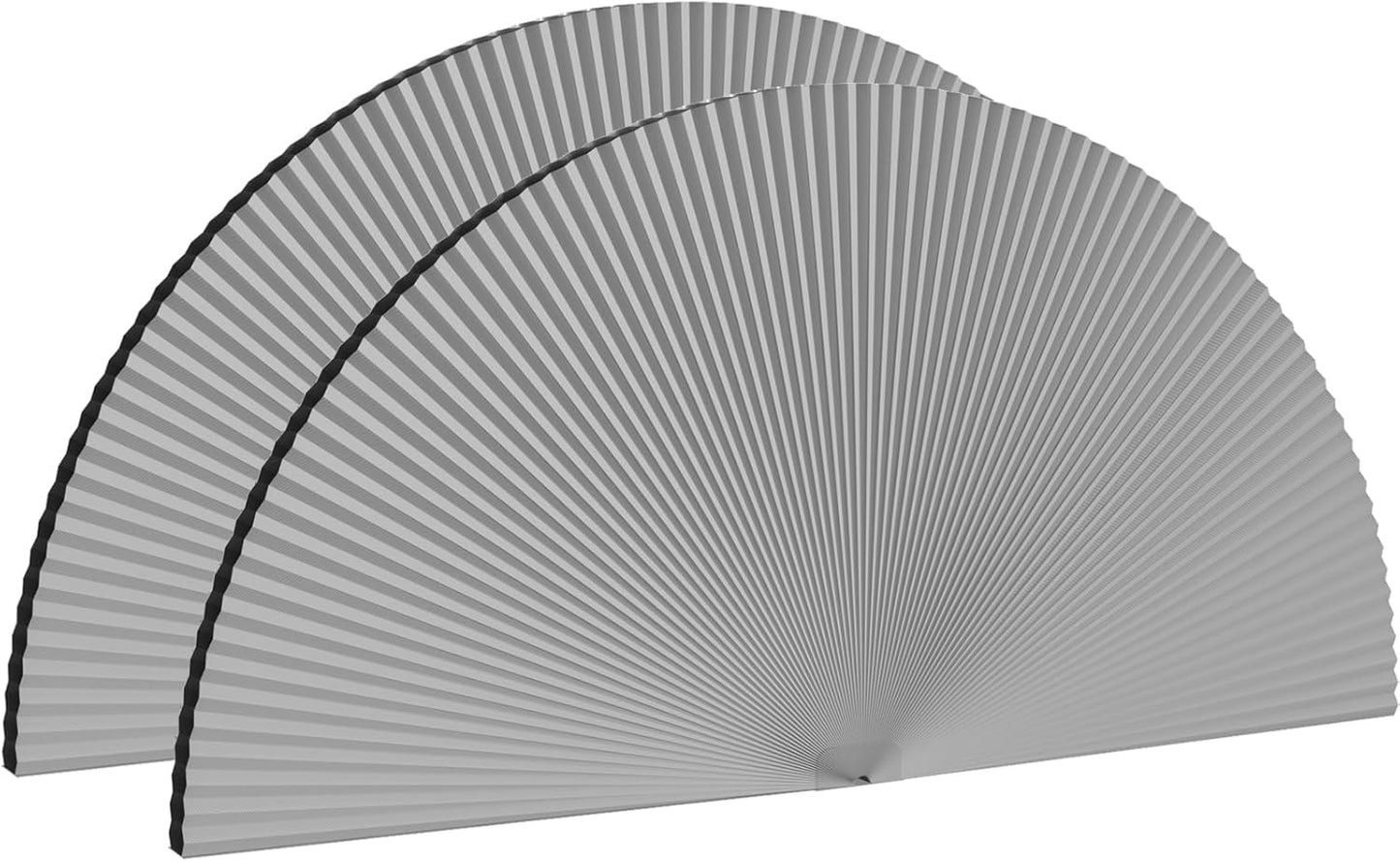 Myshade Arch Window Shades - Half Circle Blackout Cellular Blinds