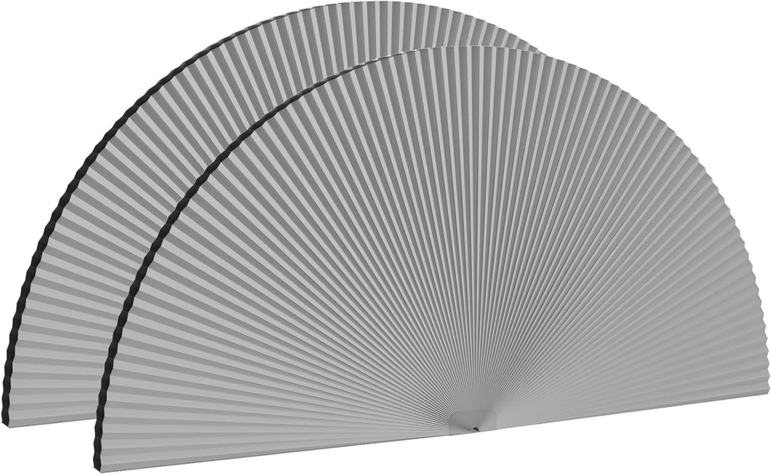 Myshade Arch Window Shades - Half Circle Blackout Cellular Blinds
