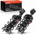 Front Pair Complete Strut & Coil Spring Assembly Compatible with Honda