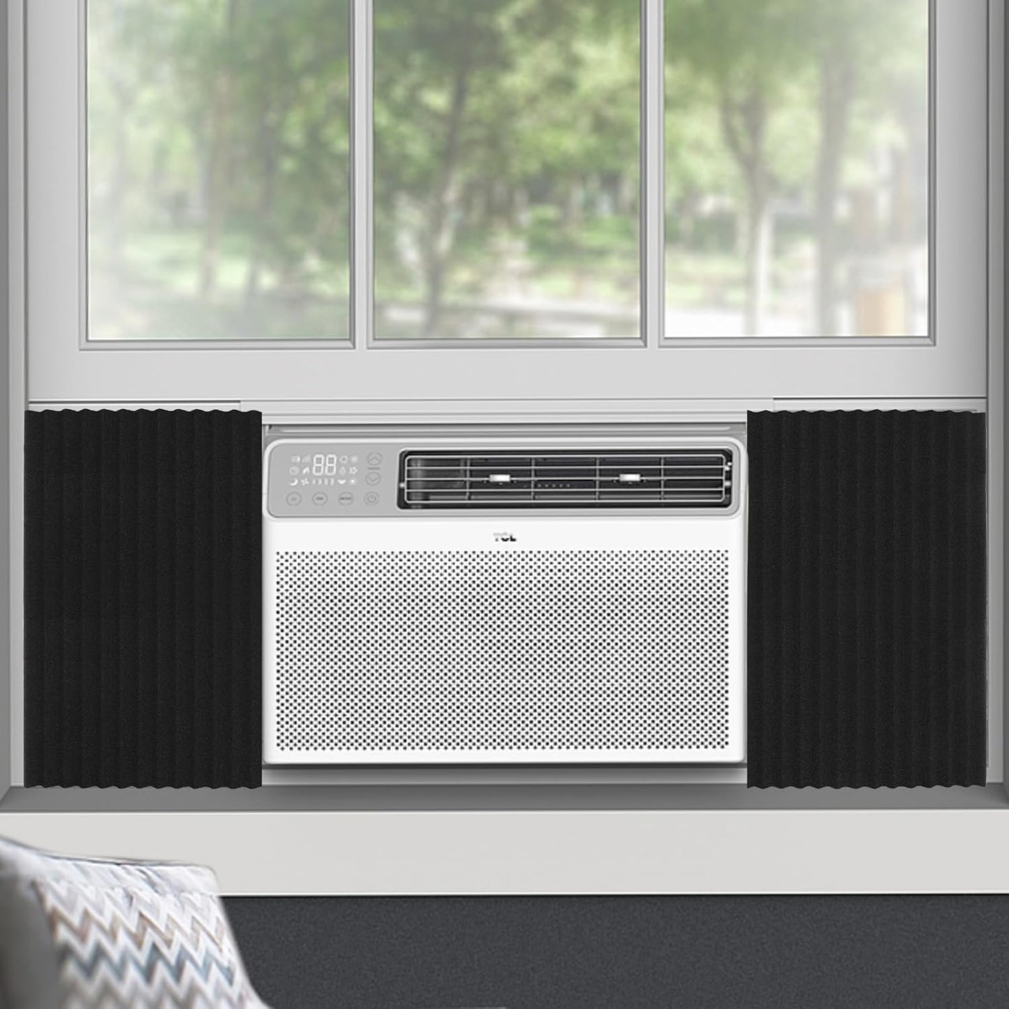 Summer/Winter Insulated Window Panel Set