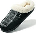 NewDenBer Men's Cozy Memory Foam Slippers for Ultimate Comfort