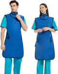SHINRAY 0.5mmpb Lead Apron with Thyroid Shield Collar - Dental Xray