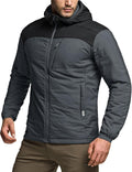 CQR Men's Lightweight Insulated Jacket - Warm, Windproof, Packable fit