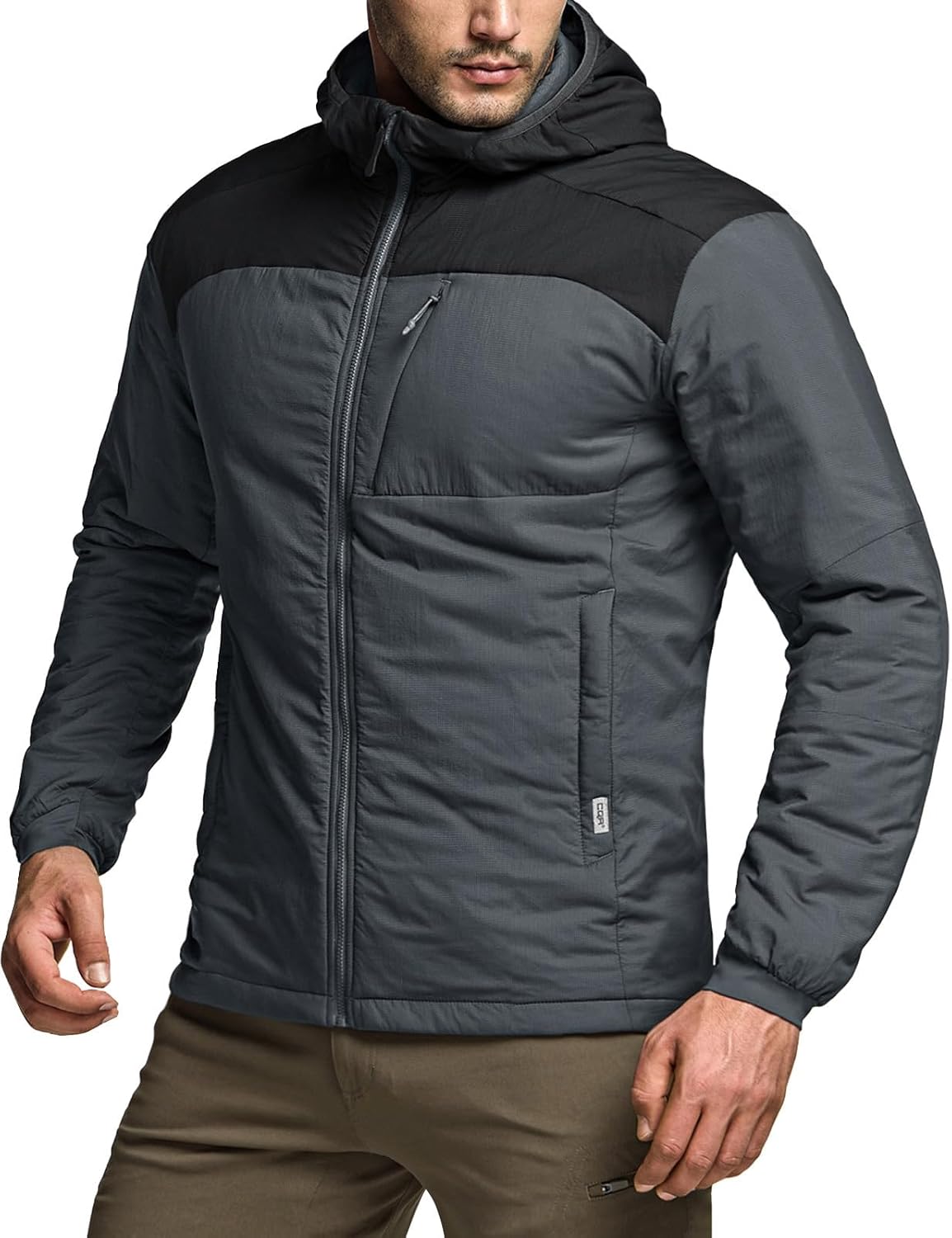 CQR Men's Lightweight Insulated Jacket for Outdoor Activities