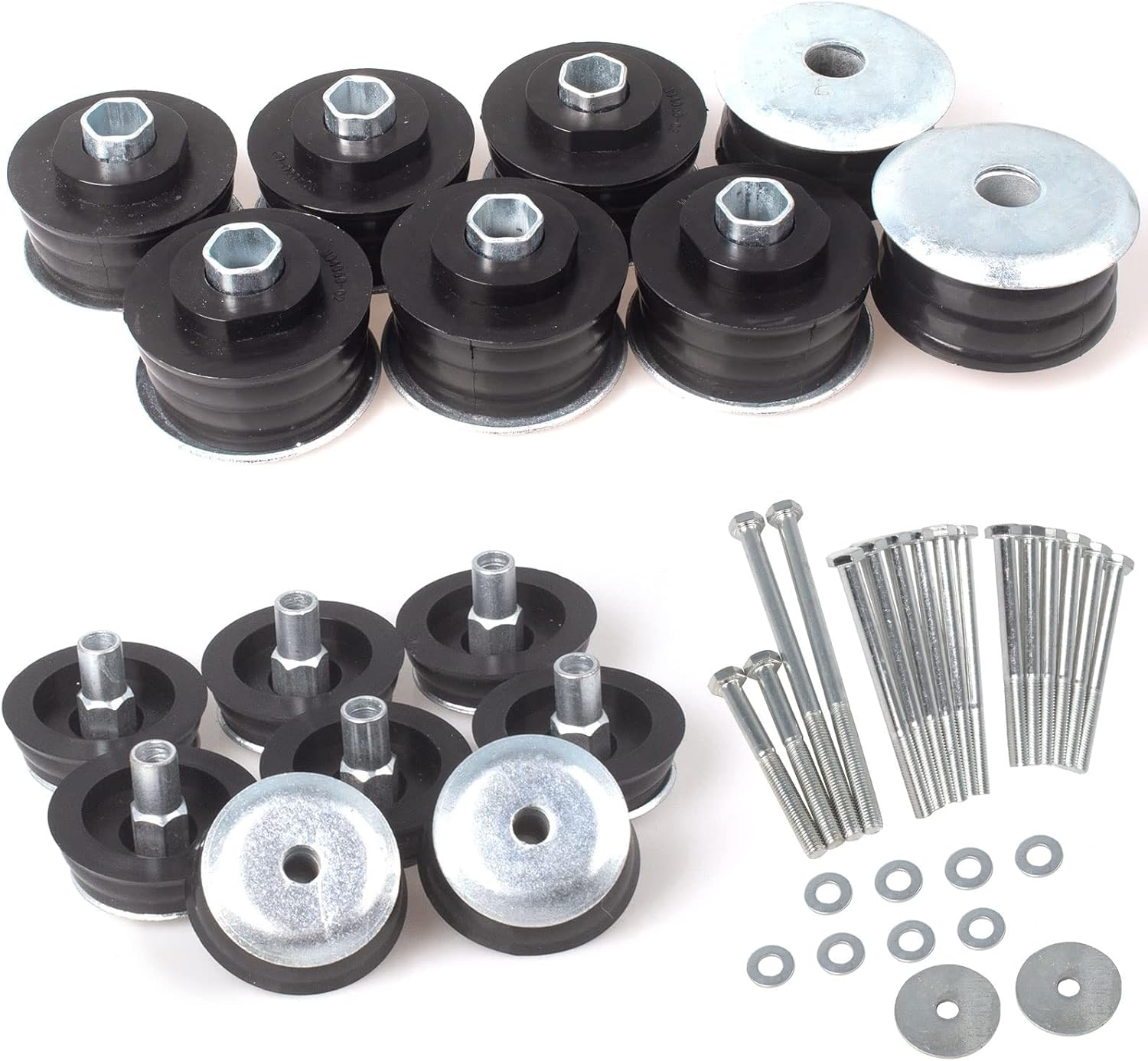 iKer Body Mount Bushing Kit for Ford F250 F350 2008-2016