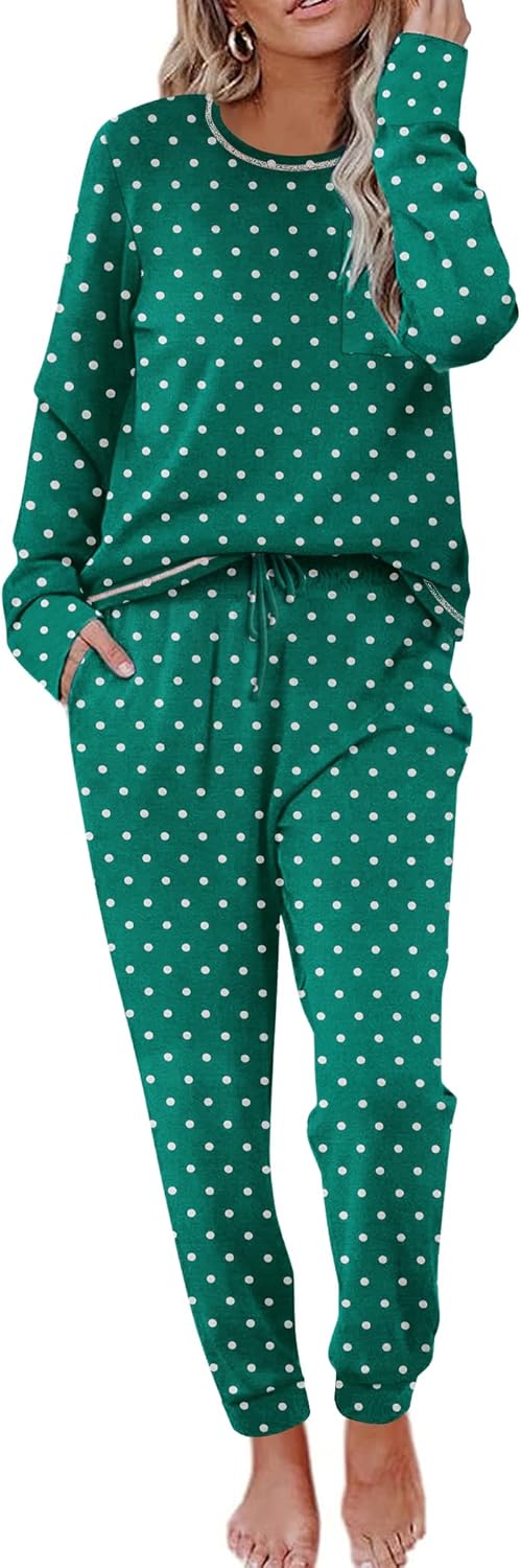 Ekouaer Women's Long Sleeve Pajama Set for Ultimate Comfort